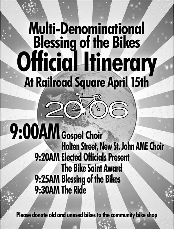 2006 Blessing of the Bikes Poster