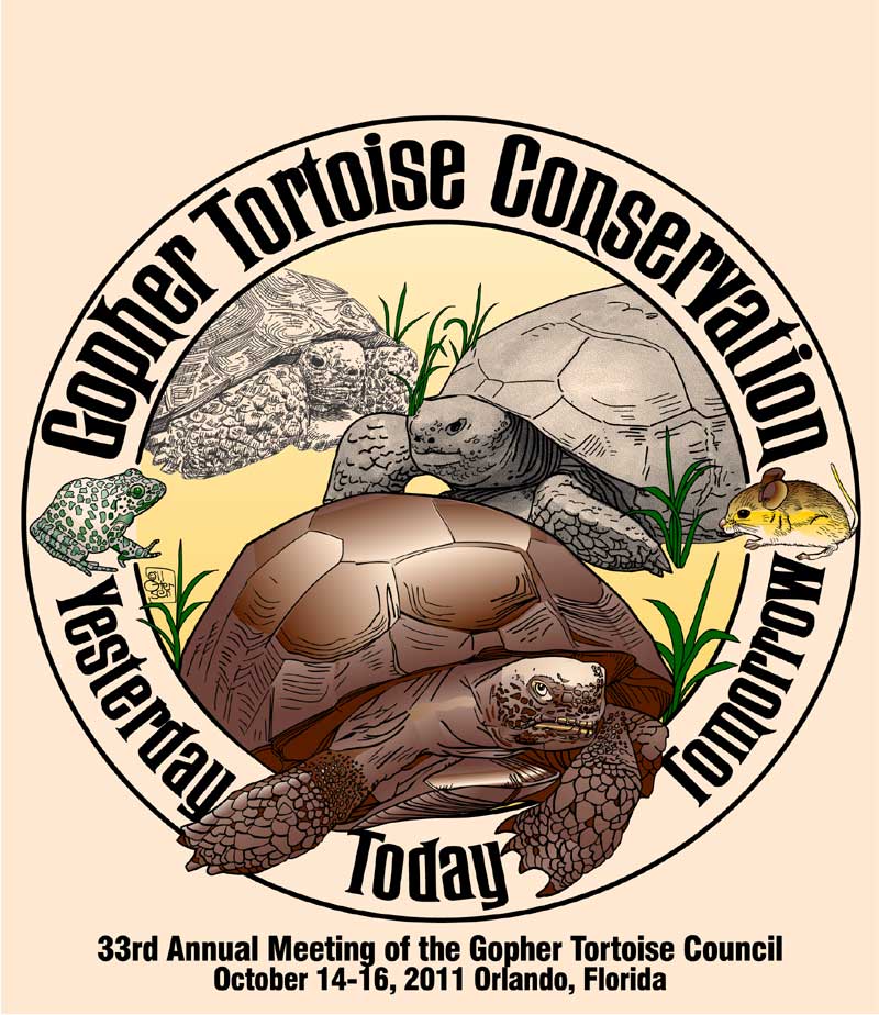 Gopher Tortoise Council tee design