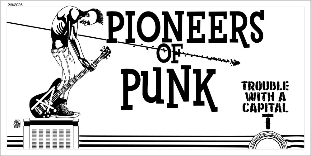 Tallahassee Punk Pioneers T shirt