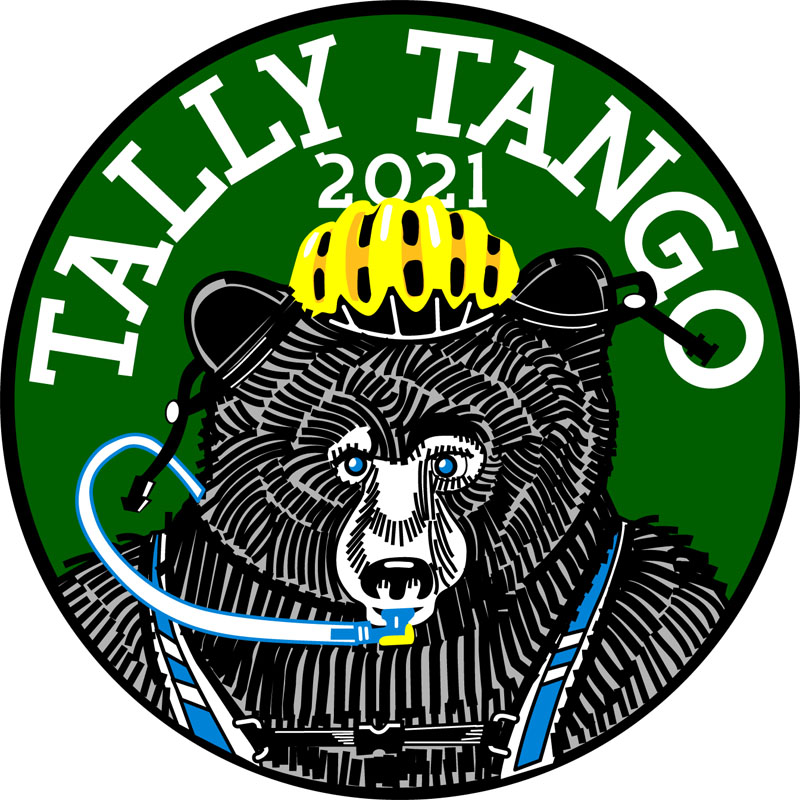 Tally Tango 2021 embroidery patch