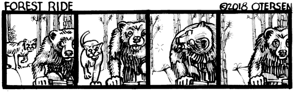 bear imagines florida panther