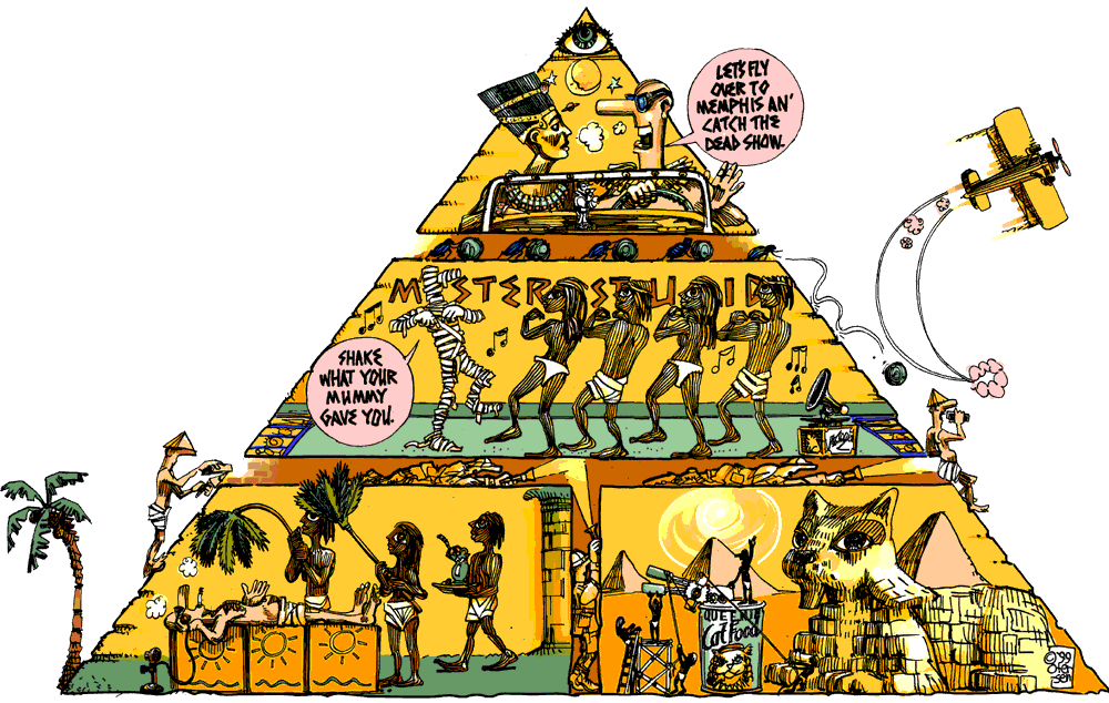 Mister Stupid pyramid